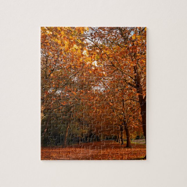 Beautiful Fall trees Jigsaw Puzzle (Vertical)