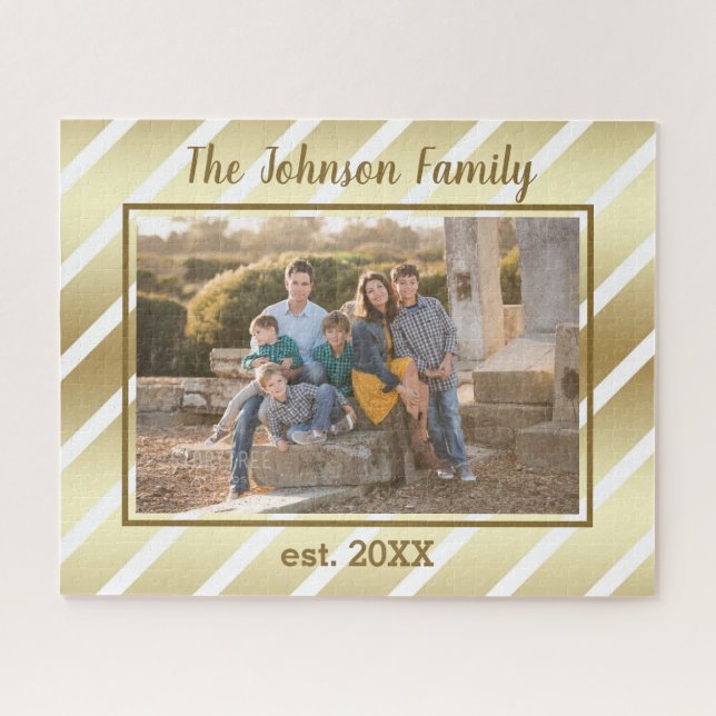 Beautiful Family Photo Jigsaw Puzzle (Horizontal)