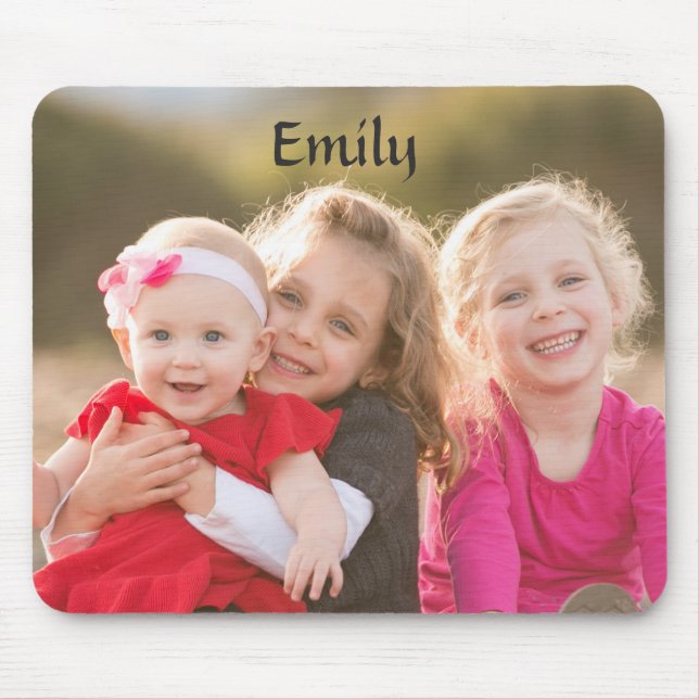 Beautiful Family Portrait Mouse Mat (Front)