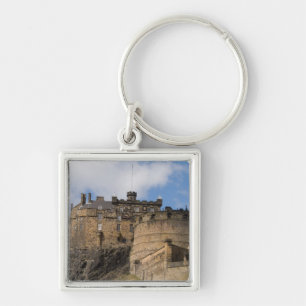Beautiful famous giant Edinburgh Castle in Key Ring