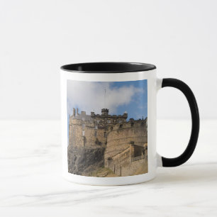 Beautiful famous giant Edinburgh Castle in Mug