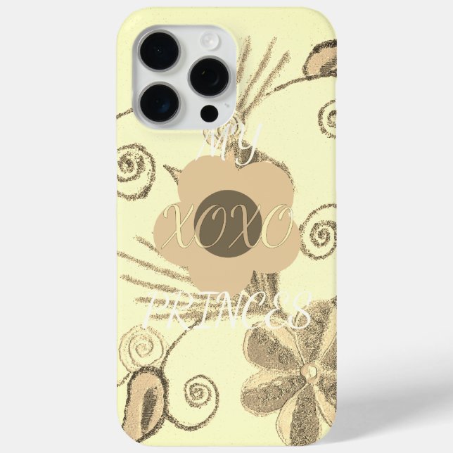 Beautiful fantastic feminine design my XOXO Case-Mate iPhone Case (Back)