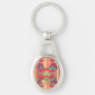Beautiful Fantastic Feminine Design St. Patrick's Key Ring