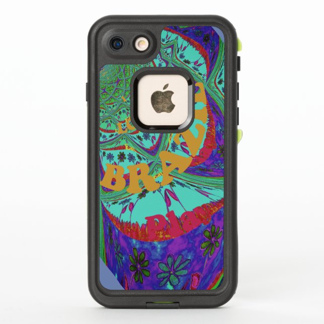 Beautiful Fantastic Feminine Samba Brazilcolors LifeProof iPhone Case (Back)