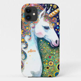 Beautiful Fantasy Unicorn iPhone 11 Case