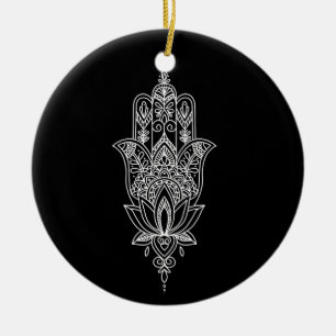 Beautiful Fatimas hand Ceramic Tree Decoration