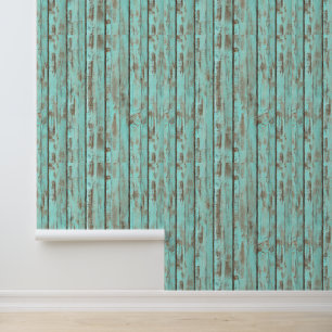 Beautiful Faux Wood Planks/Shiplap Wallpaper