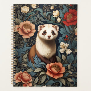 Beautiful Ferret William Morris Inspired Planner