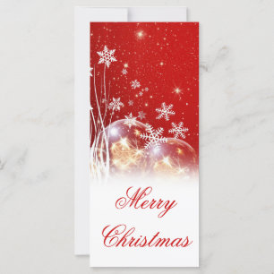 Beautiful festive “Merry Christmas” illustration