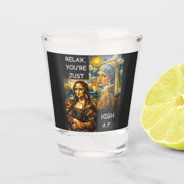 Beautiful Fever Dream Shot Glass (Front)