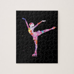 beautiful figure skater girl  idea - figure ice jigsaw puzzle