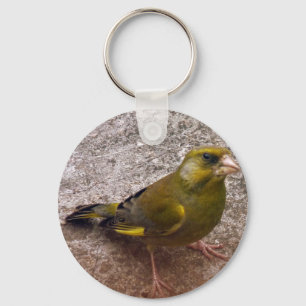Beautiful Finch Key Ring
