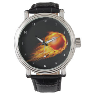 Beautiful Fire Ball Wrist Watch
