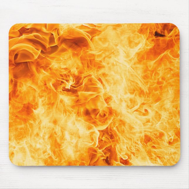 Beautiful Fire Mouse Mat (Front)