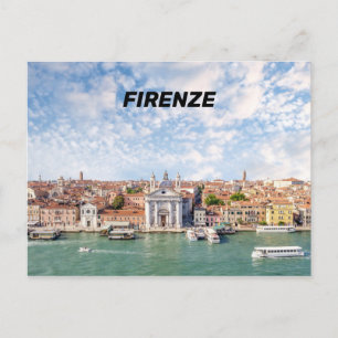 Beautiful Firenze - Italy Postcard