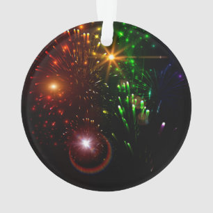 Beautiful firework ornament
