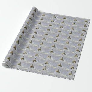 Beautiful First Nations Inukshuk - Small Design Wrapping Paper