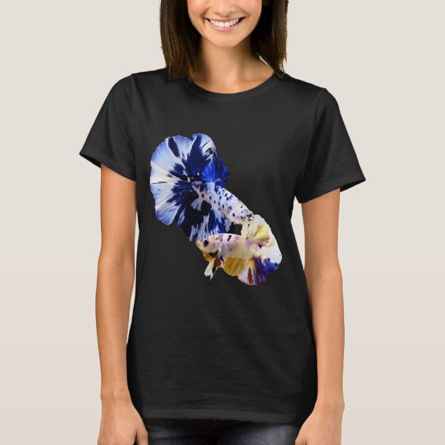 beautiful fish betta fish T-Shirt (Front)