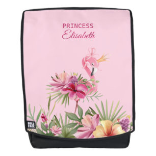 Beautiful Flamingo Backpack