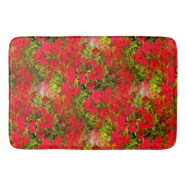 Beautiful Fleurs..... Bath Mat (Front)