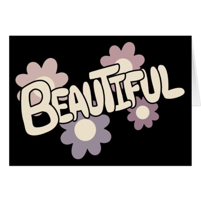 Beautiful Floral Art (Front Horizontal)