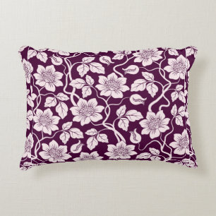 Beautiful Floral Background Decorative Cushion
