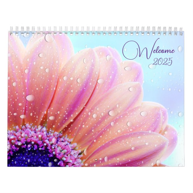 Beautiful Floral Calendar  (Cover)
