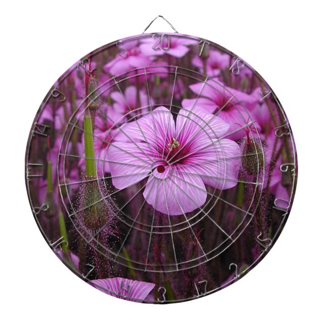 Beautiful Floral Dartboard (Front)