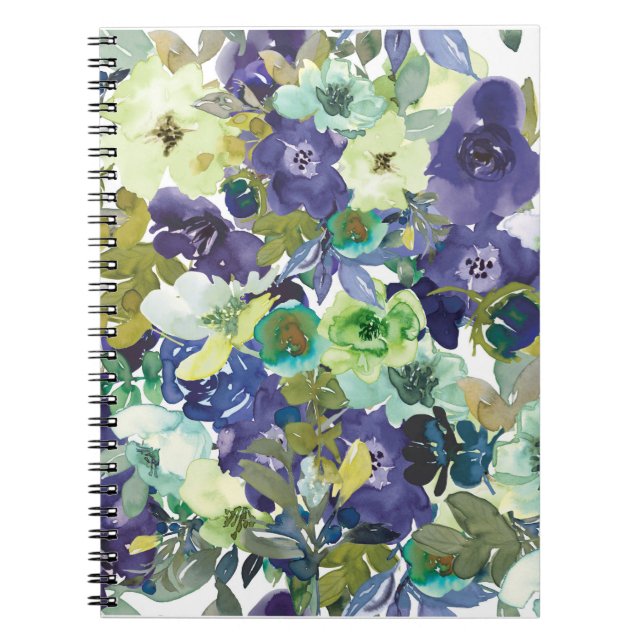 Beautiful Floral Notebook (Front)