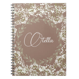 Beautiful Floral Notebook