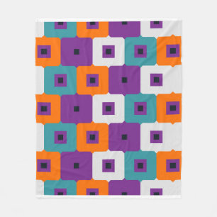 Beautiful Floral Pattern Fleece Blanket