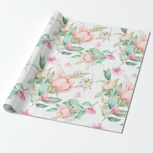 Beautiful Floral pattern Wrapping Paper