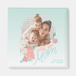 Beautiful floral photo arch for Mum Magnet