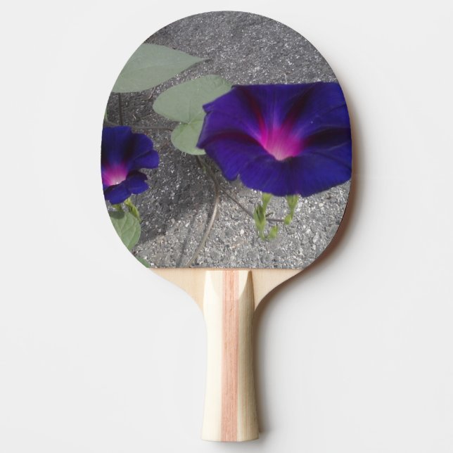 Beautiful Floral Ping Pong Paddle (Front)