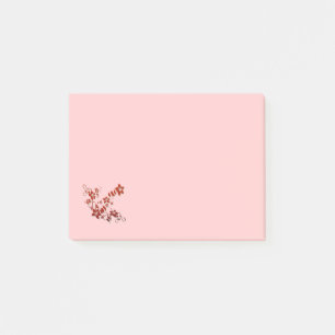 Beautiful Floral Post It Notes