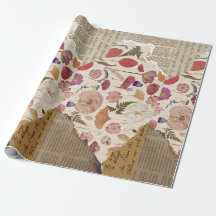 Beautiful Floral Pressed 