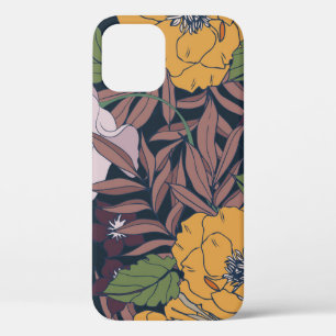 Beautiful Floral: Seamless Pattern Background iPhone 12 Case