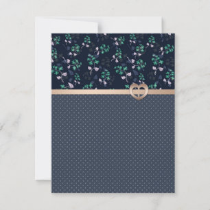 Beautiful floral seamless pattern forget-me-not bl invitation