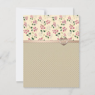 Beautiful floral seamless pattern forget-me-not pi invitation