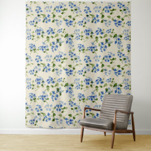Beautiful floral seamless pattern tapestry