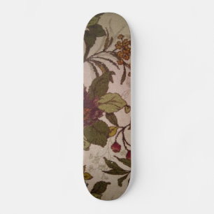 Beautiful Floral Simulated Texture Skateboard