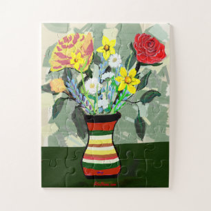 Beautiful Floral Spreading Hope Jigsaw Puzzle