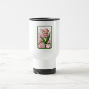 Beautiful Floral Themed Amaryllis Travel Mug