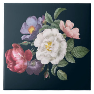 Beautiful Floral  Tile