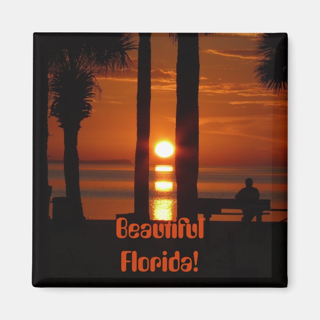 Beautiful Florida! Magnet (Front)