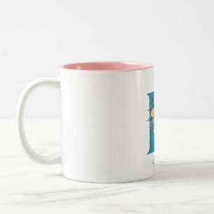 Beautiful flower Alphabetical MUG