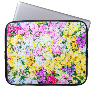 Beautiful Flower backgroundsbackground, beautiful, Laptop Sleeve