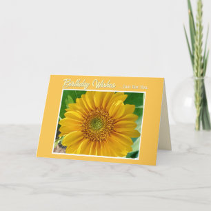 Beautiful Flower Birthday Card