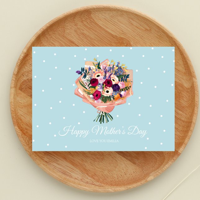 Beautiful flower bouquet Mother’s Day card (Creator Uploaded)