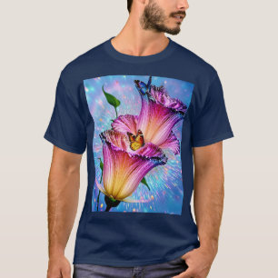 Beautiful Flower & Butterfly T-Shirt